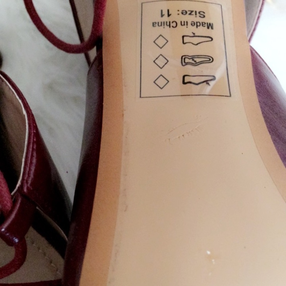 💕BUNDLE DEAL 💕 BRANDNEW Burgundy Stiletto Heels - Picture 4 of 4